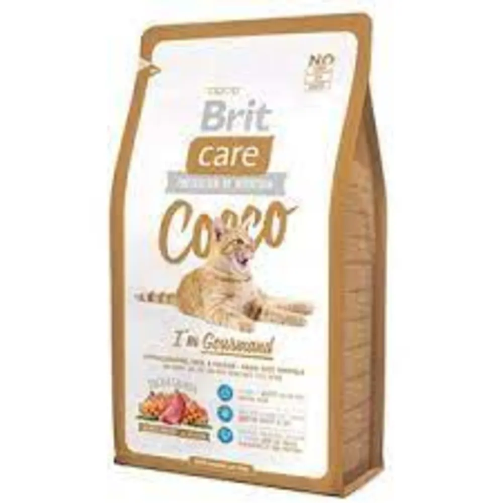 غذای گربه بریت مدل brit care cat cocco i'm gourmand